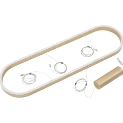 Smart LED-hængelampe Melinay, guld, CCT, Tuya^Lucande Clearance