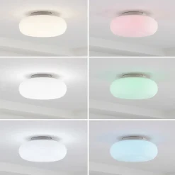 Smart LED-loftslampe Bolti, hvid, RGBW, CCT, Tuya^Lucande Clearance