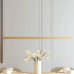 Lucande Smart LED-pendel Mylosh, guld, CCT, Tuya