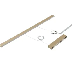 Lucande Smart LED-pendel Mylosh, guld, CCT, Tuya