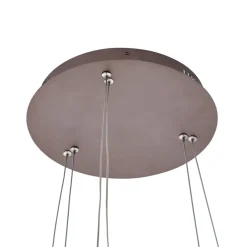 Smart LED-pendel Yonam, kaffe, 2-lys, Tuya^Lucande Discount