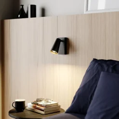 spotlight Angelina, sort/guld, metal, 1 lyskilde.^Lucande