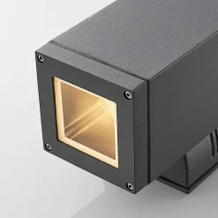 Lucande Stani udendørs væglampe, E27, 2 lyskilder