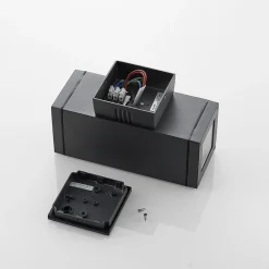 Lucande Stani udendørs væglampe, E27, 2 lyskilder