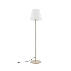 terrasselampe Jaimy, beige, metal, 150 cm, E27^Lucande Discount