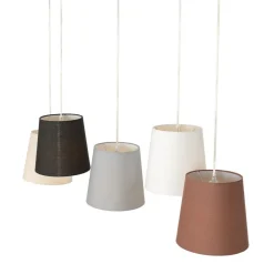 Thamila hængelampe, flerfarvet, jern^Lucande New