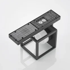 Lucande Timio udendørs væglampe, downlight, sensor, GX53, IP44