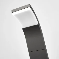 Timm LED-vejlampe, 60 cm, antracit, metal, IP54^Lucande Discount