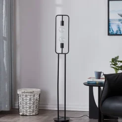 Lucande Tornike gulvlampe, 2 lyskilder, jern