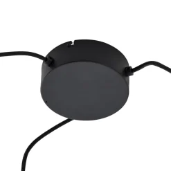 udendørs hængelampe Taniola, 3 lyskilder, beige, rattan, IP44^Lucande New