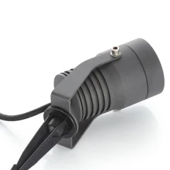 Lucande udendørs LED-spot Jon, jordspyd, justerbar, IP65