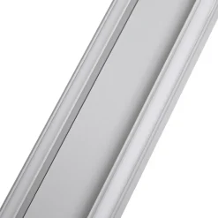 Lucande udendørs LED-væglampe Melira, længde 60 cm, grå