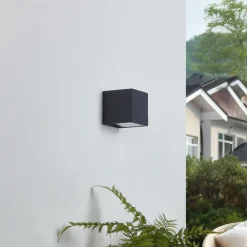 udendørs LED-væglampe Merjem, 12 cm, op/ned, IP54^Lucande Clearance