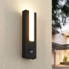 Lucande Væglampe Med Sensor|Terrassebelysning>udendørs LED-væglampe Virgalia, bevægelsessensor, IP54