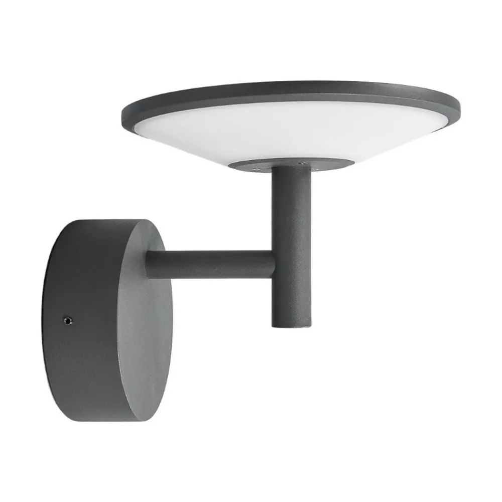 udendørs LED-væglampe Fenia, antracit, aluminium, IP65^Lucande Online