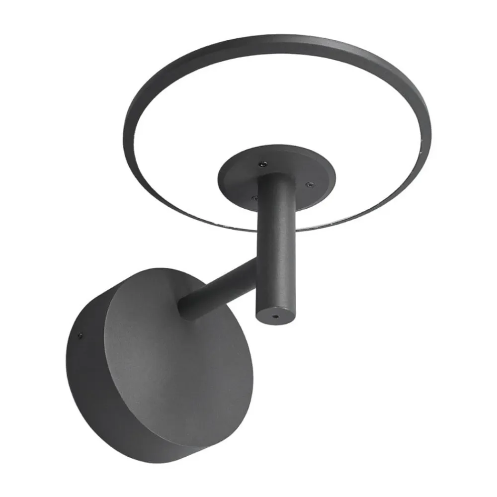 udendørs LED-væglampe Fenia, antracit, aluminium, IP65^Lucande Online