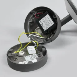 udendørs LED-væglampe Fenia, antracit, aluminium, IP65^Lucande Online