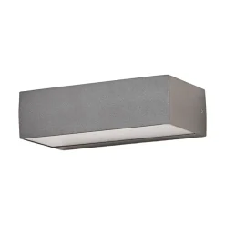 udendørs LED-væglampe Lissi, 21 cm, antracit, IP54^Lucande Sale