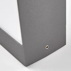 udendørs LED-væglampe Lissi, 21 cm, antracit, IP54^Lucande Sale