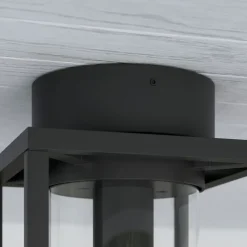 udendørs loftlampe Ferda, 29 cm, antracit, IP44^Lucande Hot