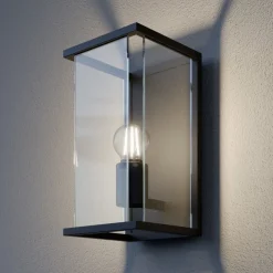 udendørs væglampe Annalea, 30 cm, 1 lyskilde, IP54^Lucande New