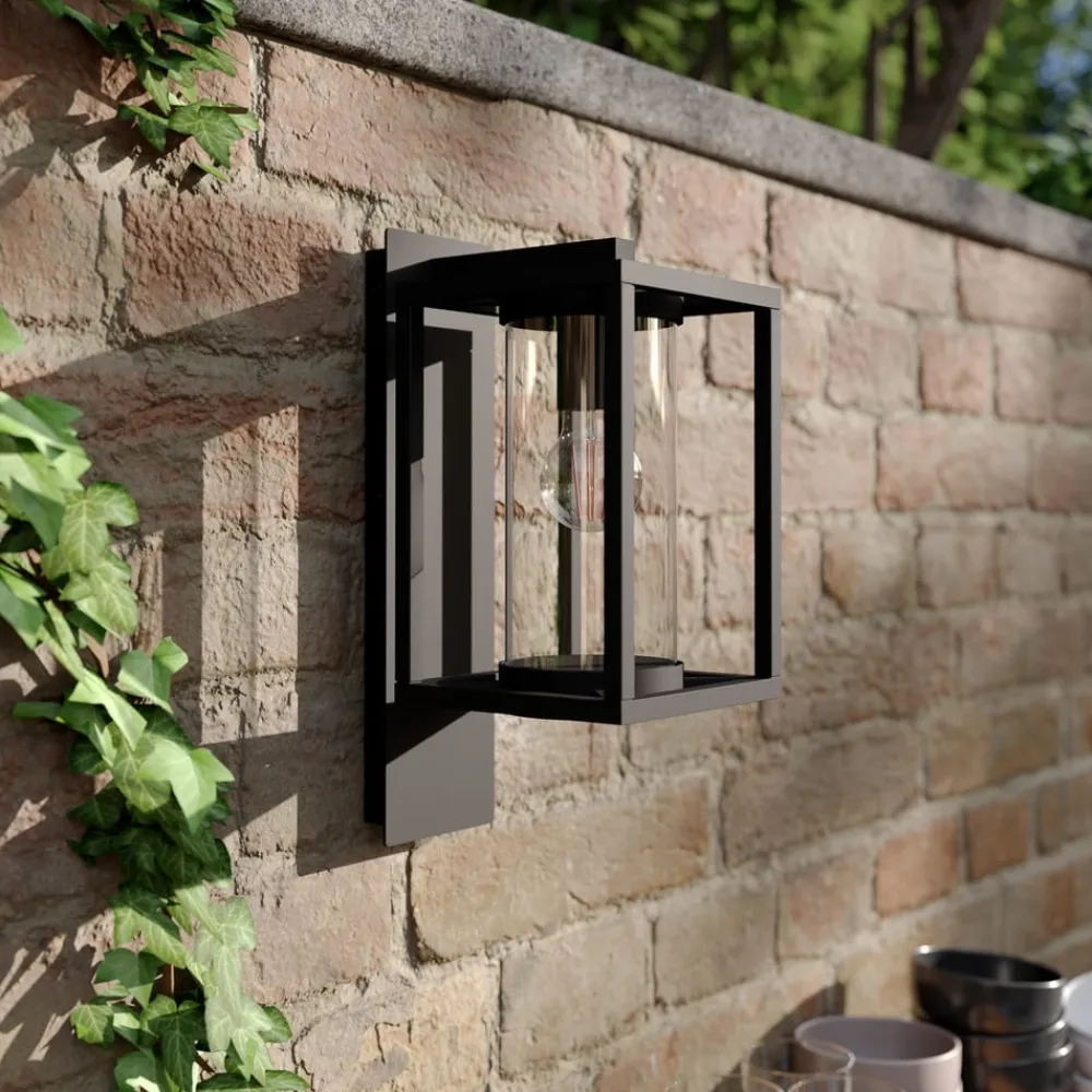 udendørs væglampe Ferda, sæt med 3, antracit, IP44^Lucande Outlet