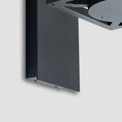 Lucande udendørs væglampe Ferda, sæt med 2, antracit, IP44