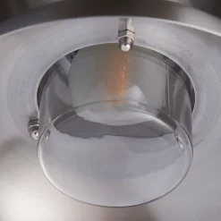 udendørs væglampe Thais, stål, Ø 25 cm^Lucande