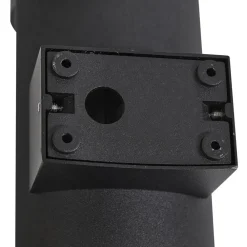 udendørs væglampe Zanta, højde 19,7 cm, IP65, sort^Lucande Clearance