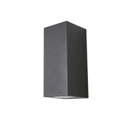 væglampe Xava, op/ned, antracit, 2 lyskilder, GU10^Lucande New