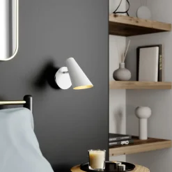 Lucande Væglamper|Væglamper>Wibke væglampe i hvid