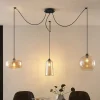 Lucande Pendellamper>Zyli pendellampe, 3 lyskilder, ravgul