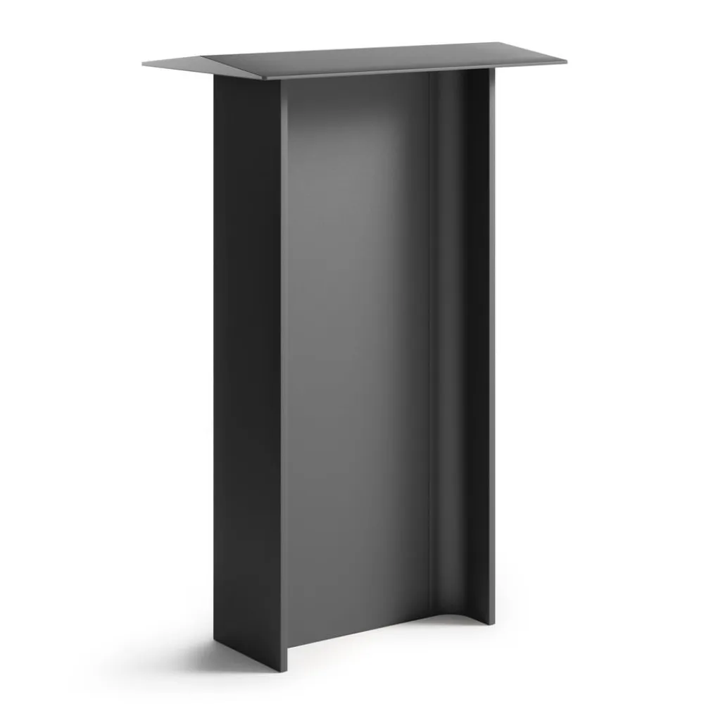 Luceplan Fienile LED-gadelampe 72 cm mørkegrå