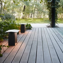 Luceplan Sokkellamper>Fienile LED-sokkellampe 32 cm mørkegrå