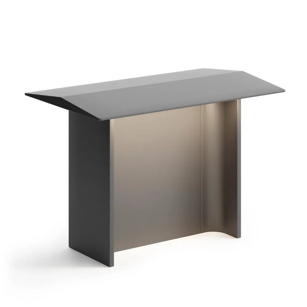 Luceplan Sokkellamper>Fienile LED-sokkellampe 32 cm mørkegrå