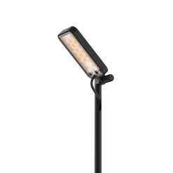 Luceplan LED-vejlampe Flia, 75 cm høj, sort, plast