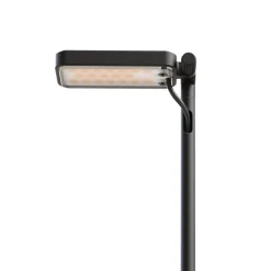 Luceplan LED-vejlampe Flia, 75 cm høj, sort, plast