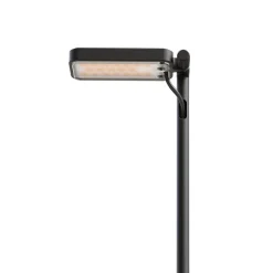 Luceplan LED-vejlampe Flia, 2 lyskilder, sort, plast