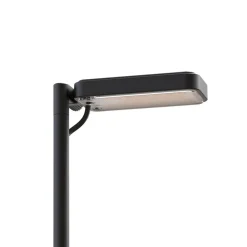 Luceplan LED-vejlampe Flia, 2 lyskilder, sort, plast