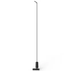 Luceplan LED-vejlampe Flia, 120 cm høj, sort, plast