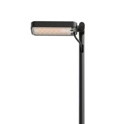 Luceplan LED-vejlampe Flia, 120 cm høj, sort, plast