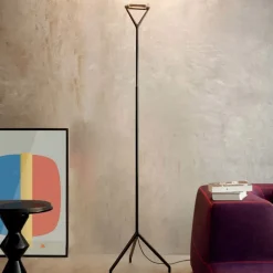 Luceplan Gulvlamper|Gulvlamper>Lola - sort gulvlampe