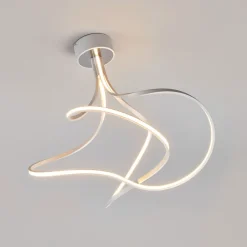 Domiluce Loftlamper>Lungo alu LED-loftlampe, højde 42 cm