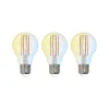 Smart LED E27 A60 7W ZigBee Philips Hue sæt med 3 stk^LUUMR Discount