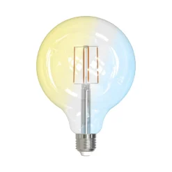 Smart LED Filament sæt med 2 E27 G125 7W klar Tuya^LUUMR Best