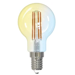 LUUMR Dæmpbar Led-Pære|Filament Pære>Smart LED-dråbepære klar E14 4,2W Tuya WLAN CCT