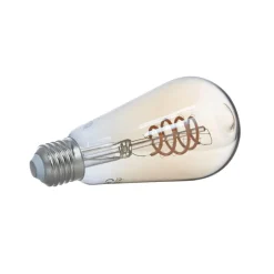 LUUMR Smart LED-pære E27 ST64 ravfarvet 4,9 W Tuya WLAN