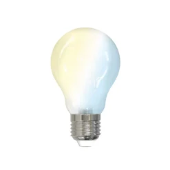 LUUMR Smart LED-pære mat E27 A60 7W Tuya WLAN CCT