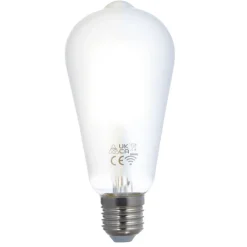 Smart LED-pære mat E27 ST64 7W Tuya WLAN CCT^LUUMR Sale