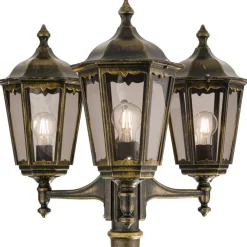 ORION Lygtepæl Fabio m. 3 lyskilder, 255 cm